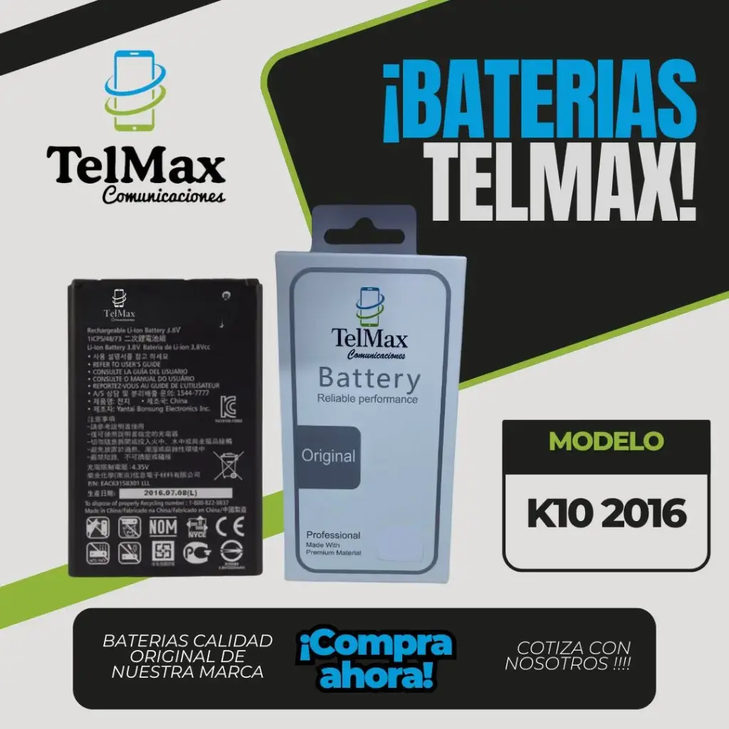 BATERIA PARA LG K10 2016