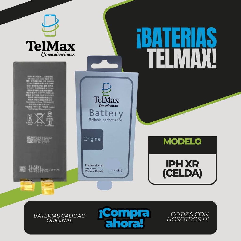 BATERIA PARA XR (CELDA)(Original)