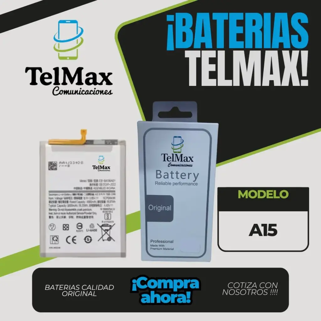 BATERIA PARA SAM A15 (EB-BA156ABY)(Original)