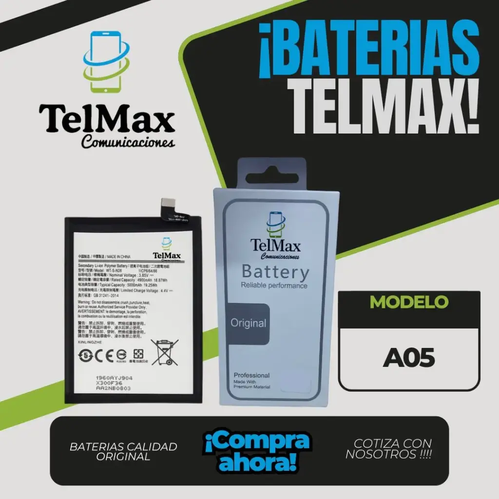 BATERIA PARA SAM A05 (Original)(WT-S-N28)