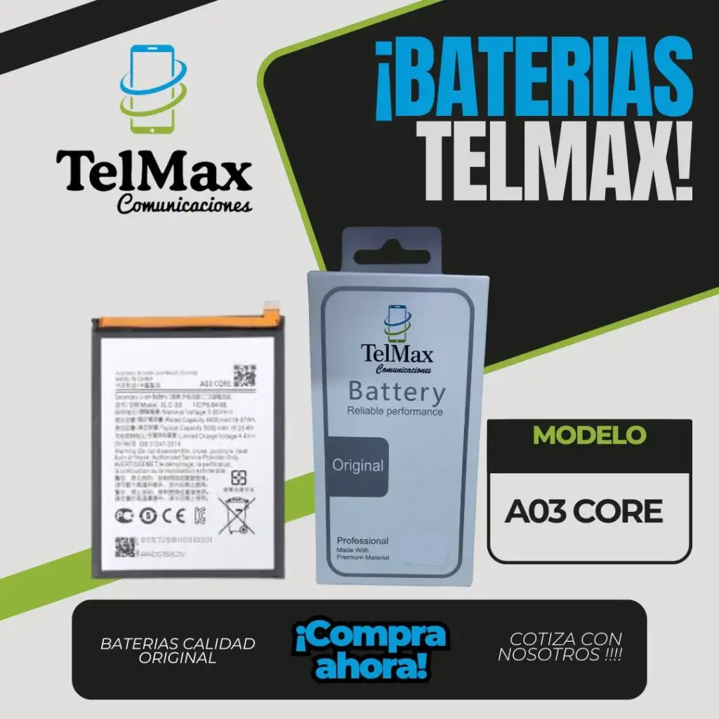 BATERIA PARA SAM A03 CORE (SLC-50)(Original)
