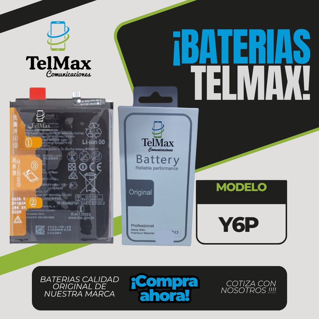 BATERIA PARA Y6P/ Y7A (HB526489EEW)