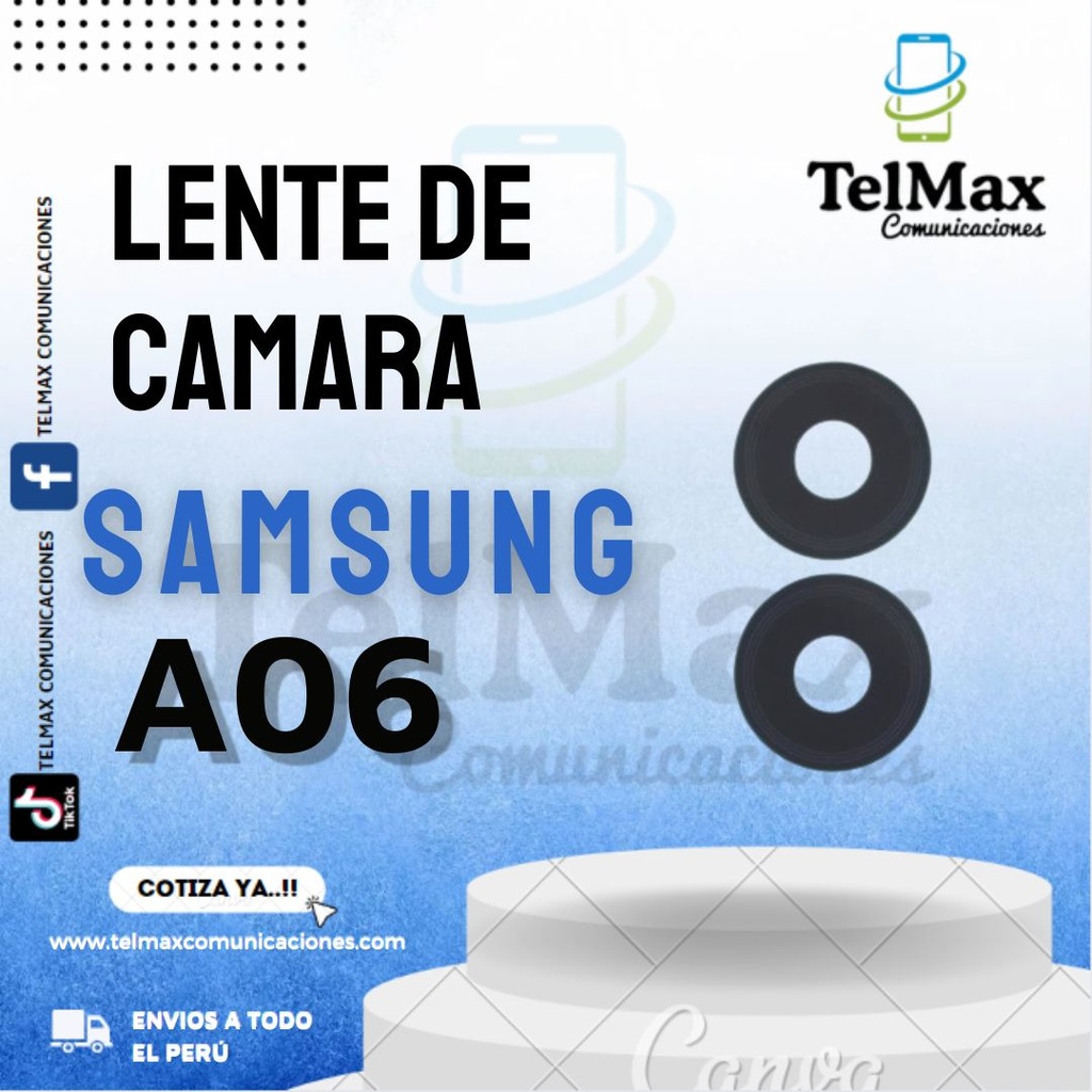 LENTE SAMSUNG A06 (JUEGO)
