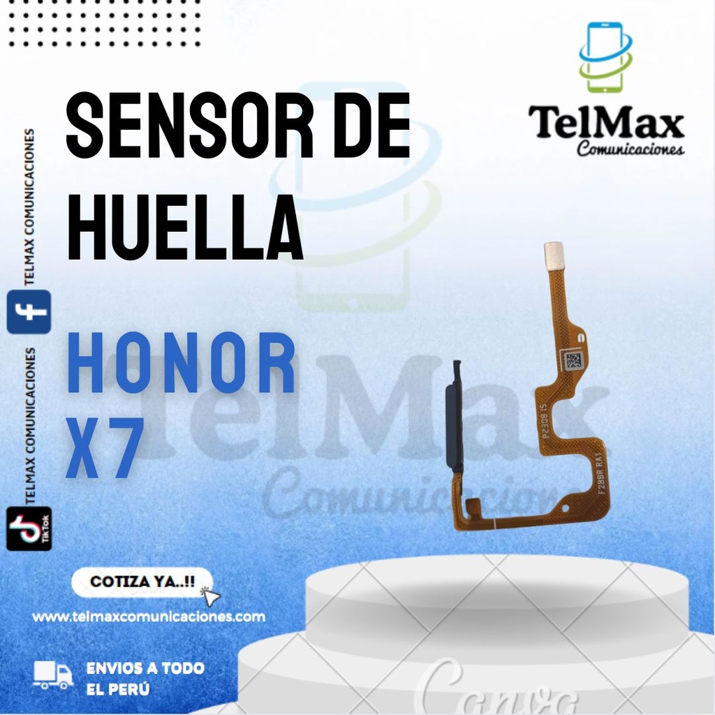 SENSOR DE HUELLA PARA HONOR X7