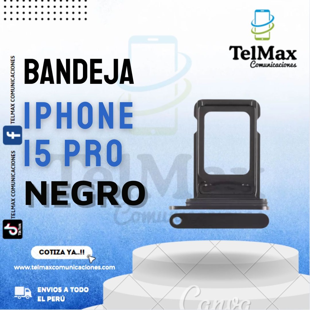 BANDEJA IPHONE 15 PRO