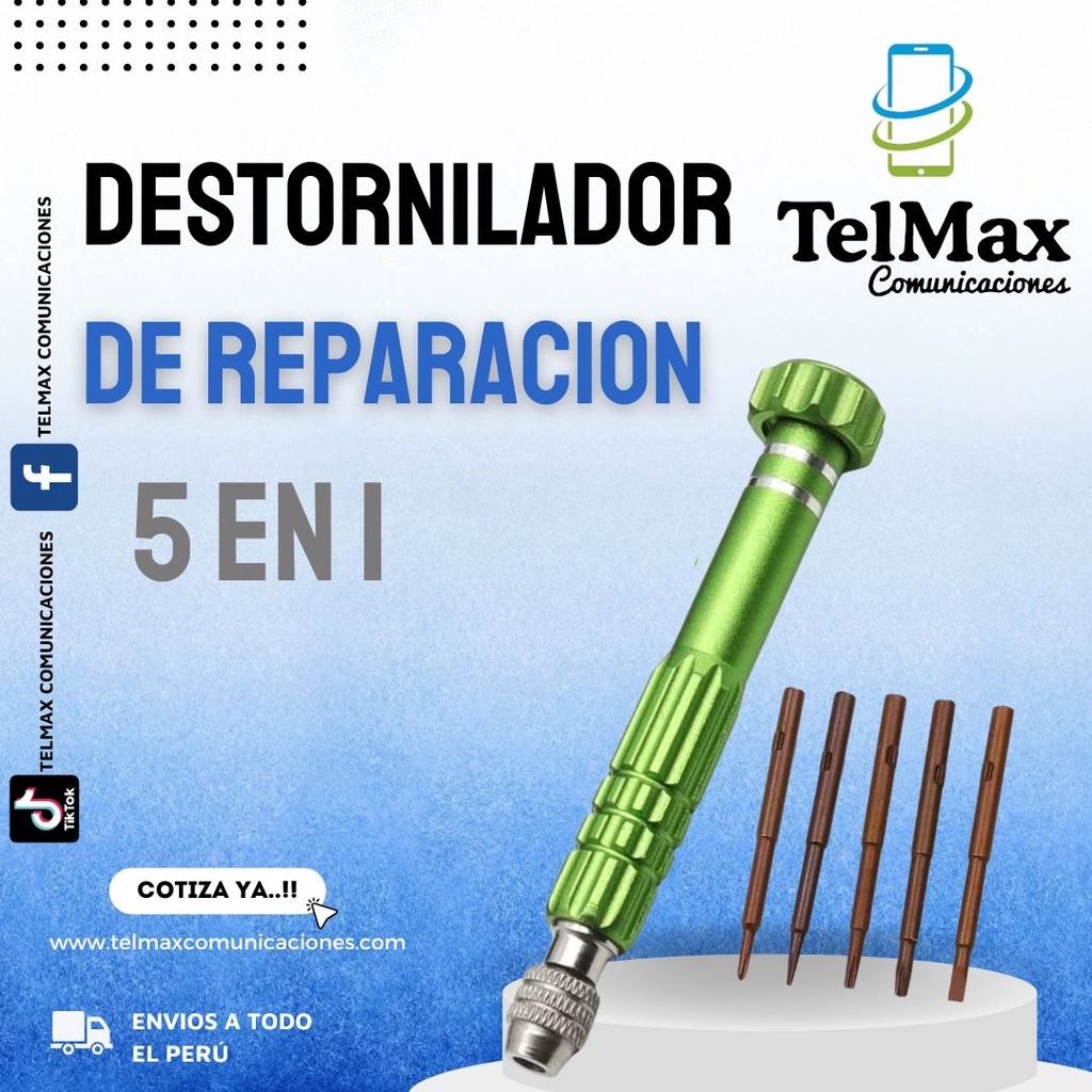 DESTORNILLADOR DE REPARACION 5 EN 1