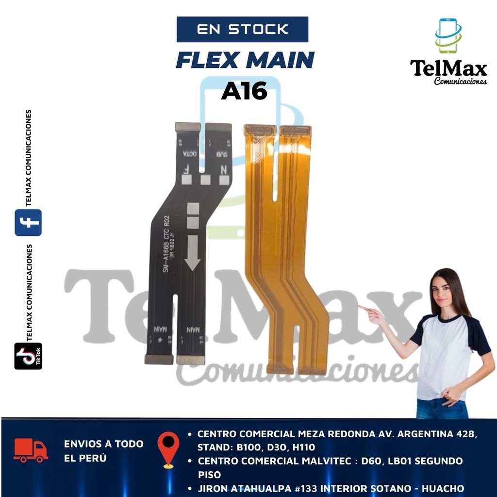 FLEX MAIN PARA SAM A16 B