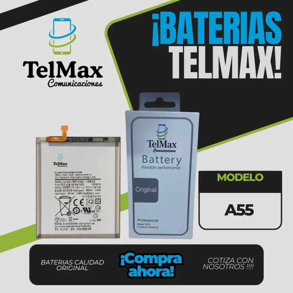 BATERIA PARA SAM A55 / A25(EB-BA256ABS)