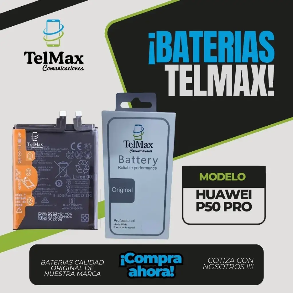 BATERIA PARA P50 PRO (HB536479EFW)