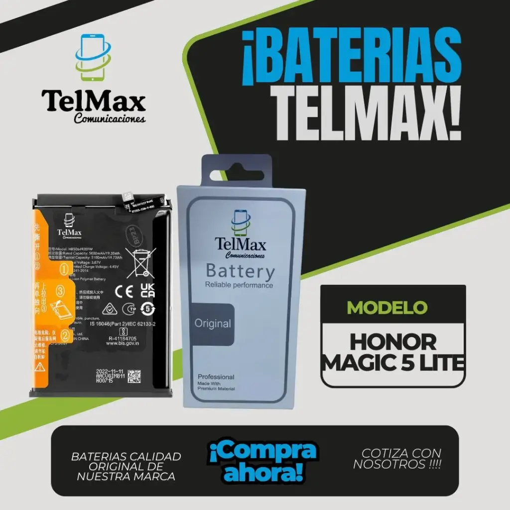 BATERIA PARA MAGIC 5 LITE (HB506492EFW )