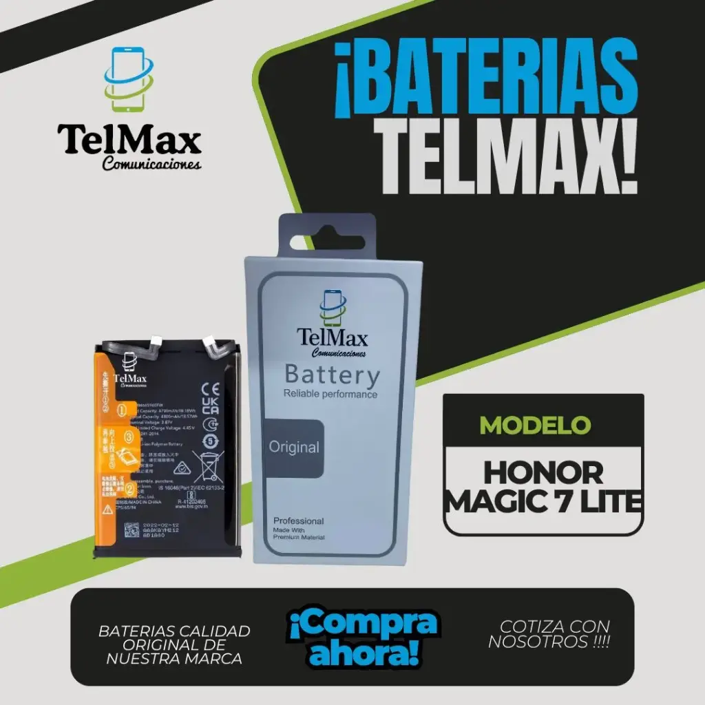 BATERIA PARA HONOR MAGIC 7 LITE (HB556794EIW)