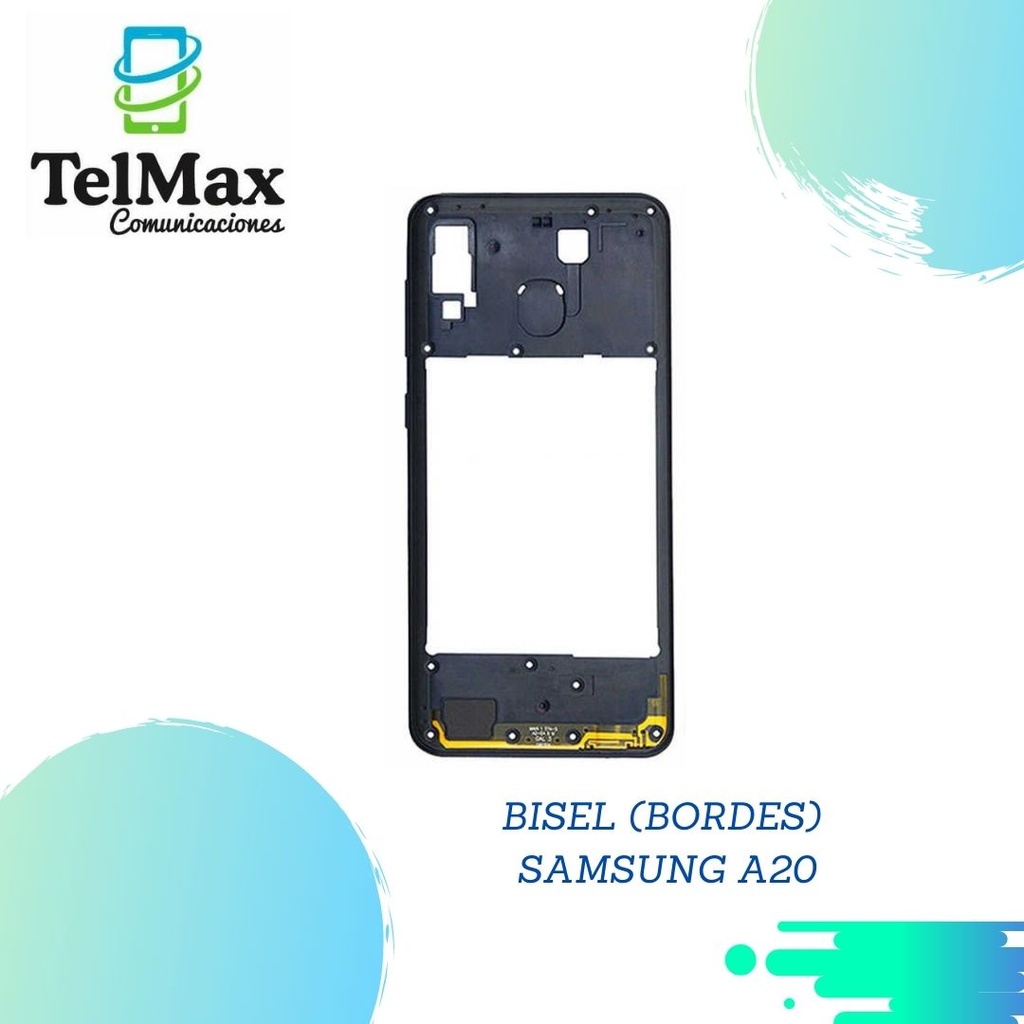 BISEL BORDE PARA SAM A20 C/ANTENA