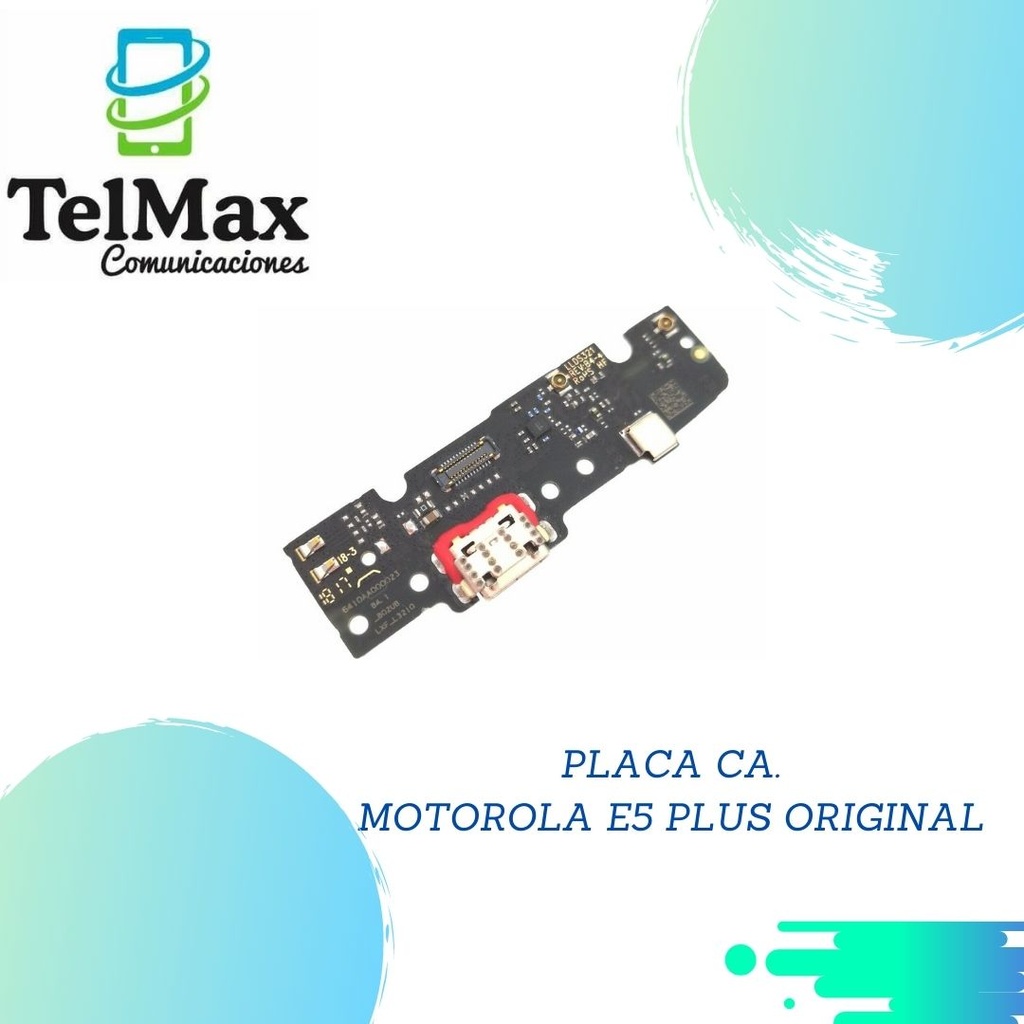 PLACA DE CARGA PARA MOTO E5 PLUS ORIGINAL
