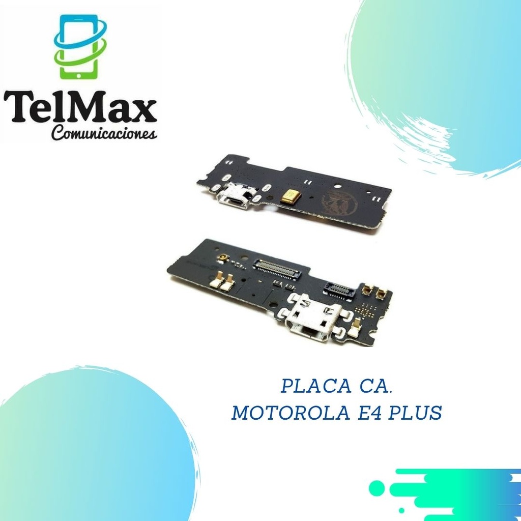 PLACA DE CARGA  PARA MOTO E4 PLUS