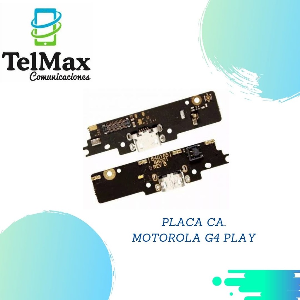 PLACA DE CARGA PARA MOTO G4 PLAY