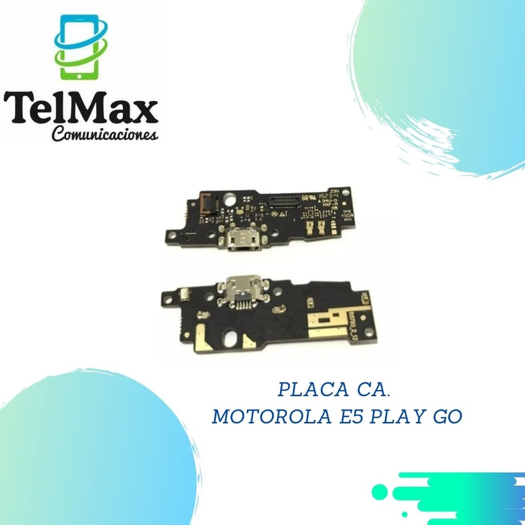 PLACA DE CARGA PARA MOTO E5 PLAY GO