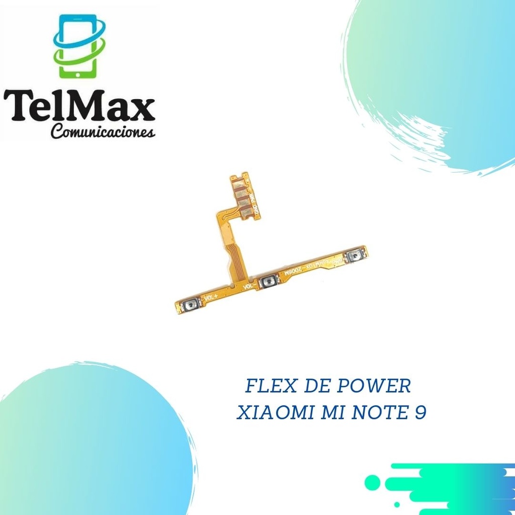 FLEX DE POWER PARA XIA REDMI NOTE 9