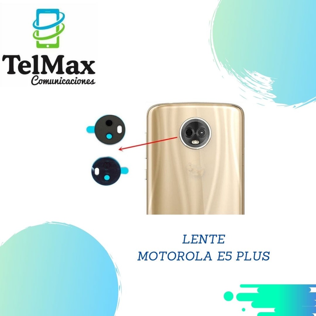 LENTE PARA MOTO E5 PLUS