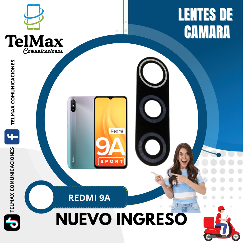 LENTE XIA REDMI 9A