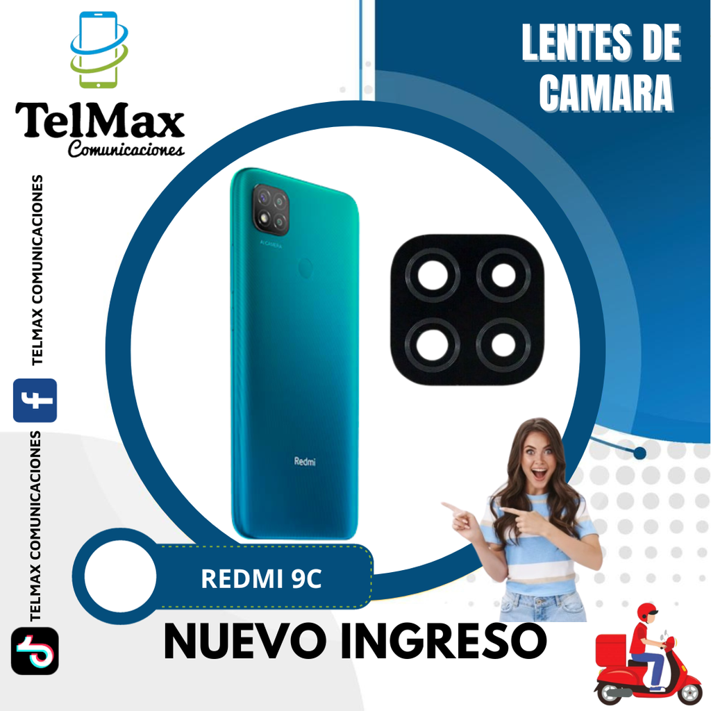 LENTE XIA REDMI 9C