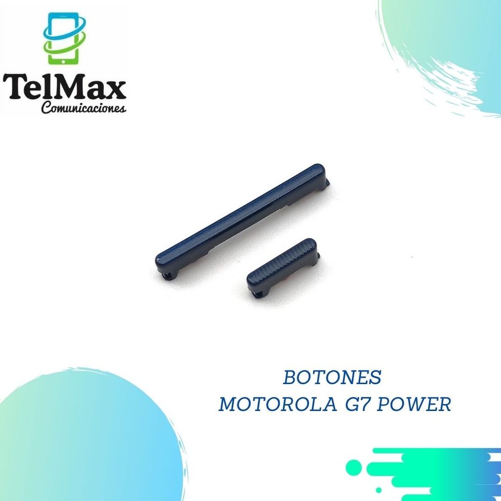 BOTON PARA MOTO G7 POWER