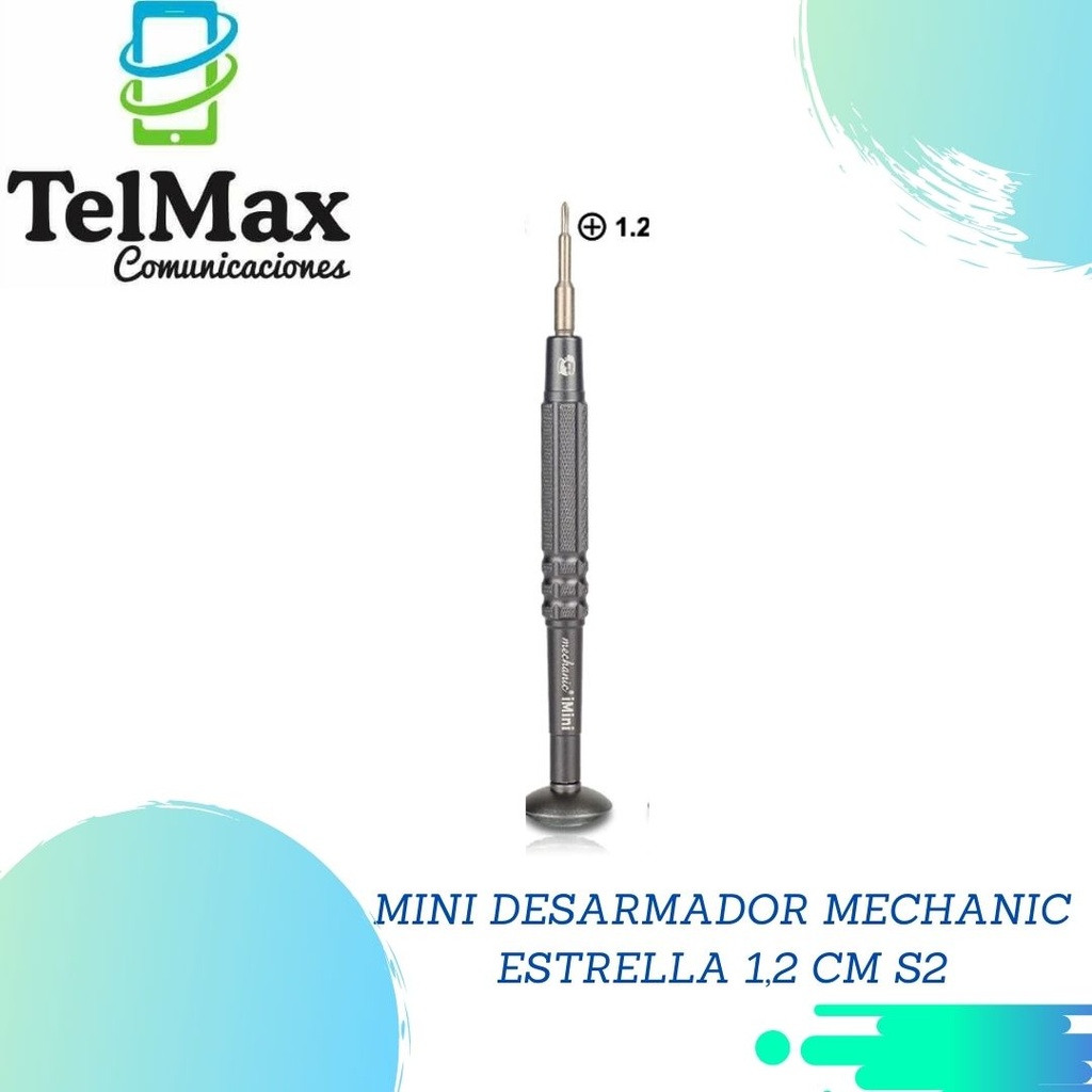MINI DESARMADOR MECHANIC ESTRELLA 1,2 CM S2