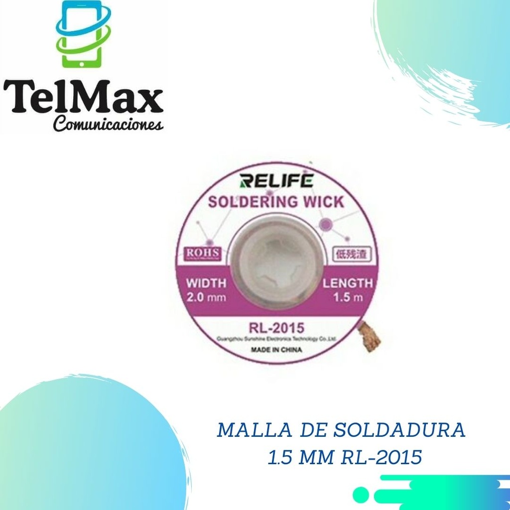 MALLA DE SOLDADURA RELIFE 2.0mm RL-2015