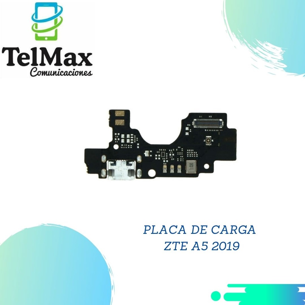 PLACA DE CARGA PARA ZTE A5 2019 GENÉRICO