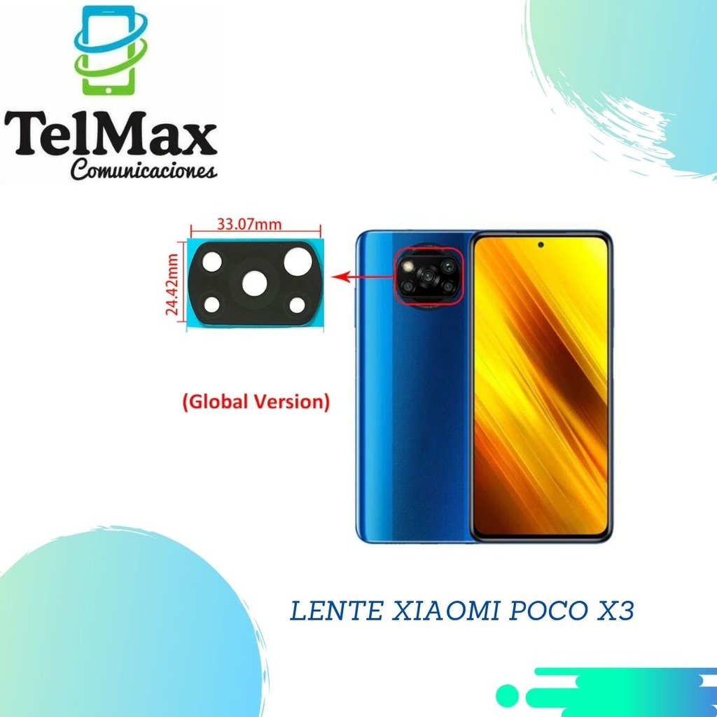 LENTE XIA POCO X3/X3 PRO