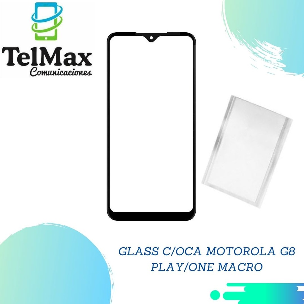 GLASS PARA MOTO G8 PLAY/ONE MACRO