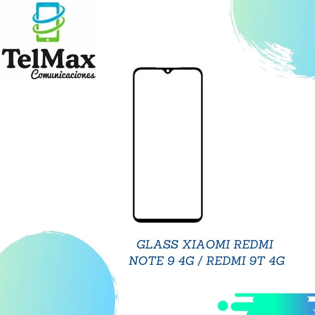 GLASS PARA XIA REDMI 9T / POCO M3 / NOTE 9 4G