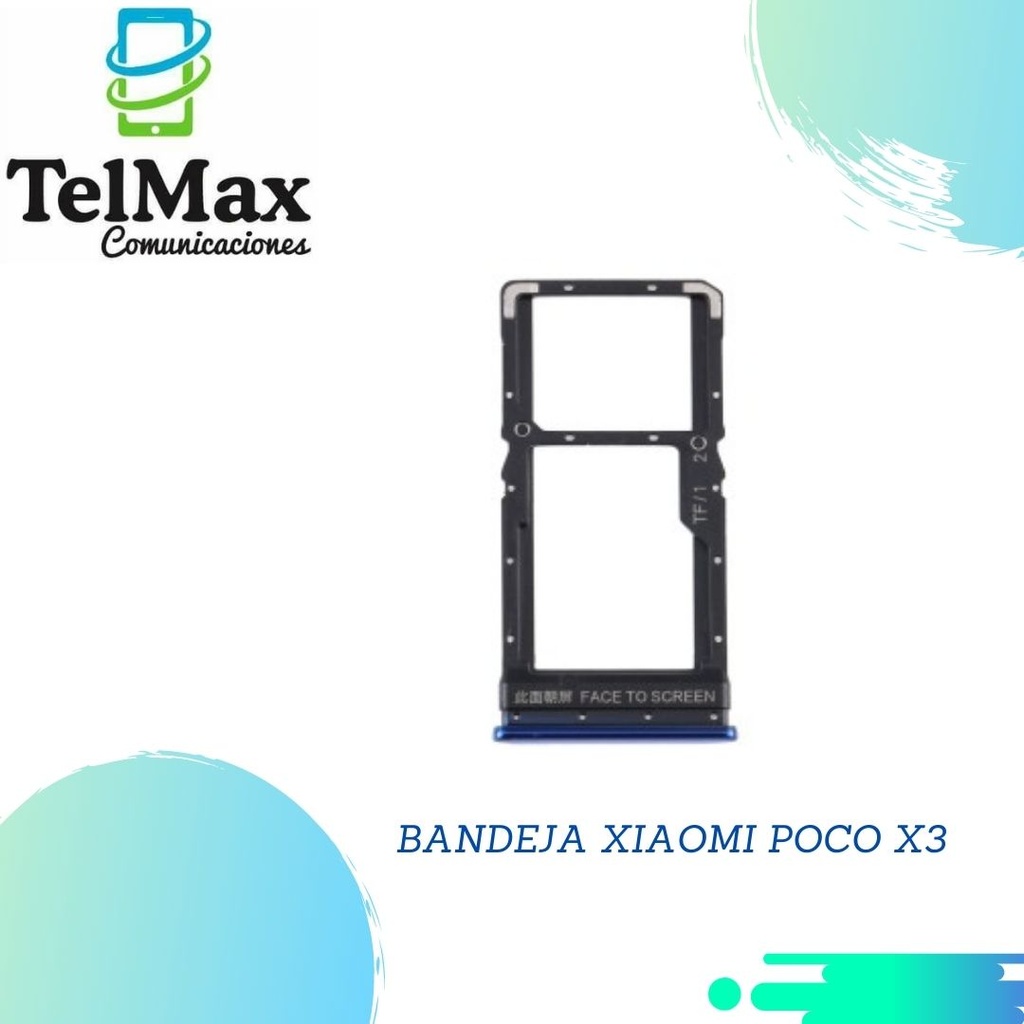 BANDEJA XIAOMI POCO X3/X3 PRO