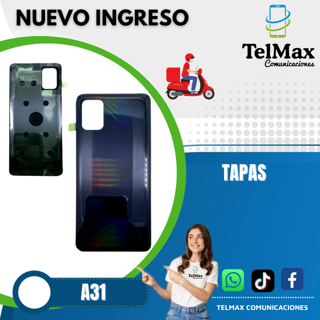 TAPA SAMSUNG A31