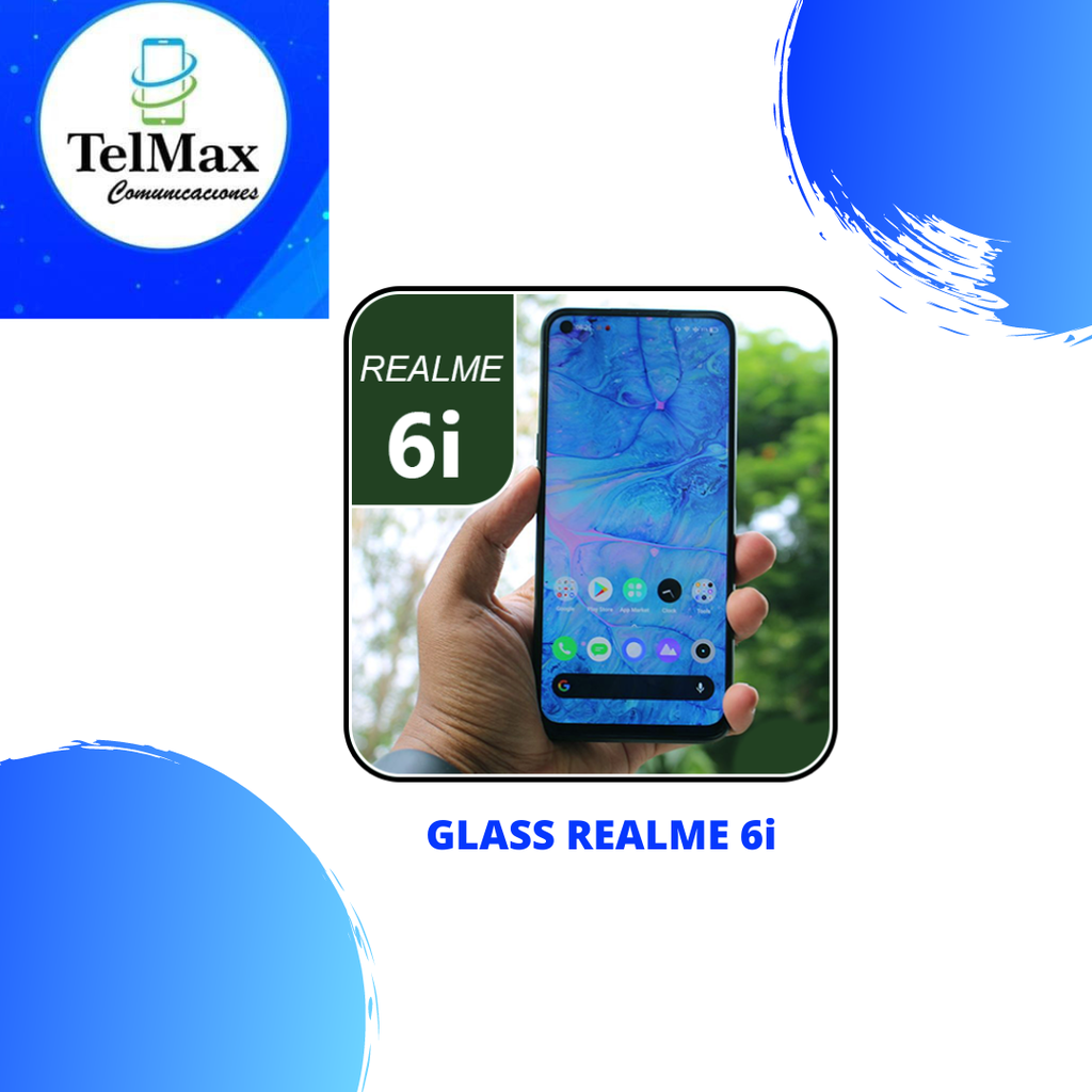 GLASS PARA REALME 6i/ C3/C21Y/OPPO A11/A55/HONOR