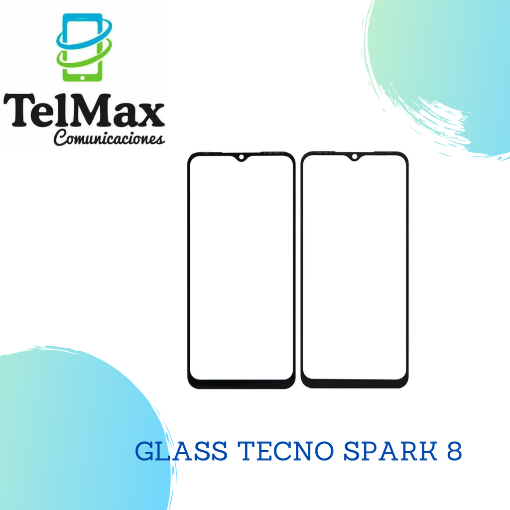 GLASS PARA TECNO SPARK 8/ 8C/ SPARK 10C