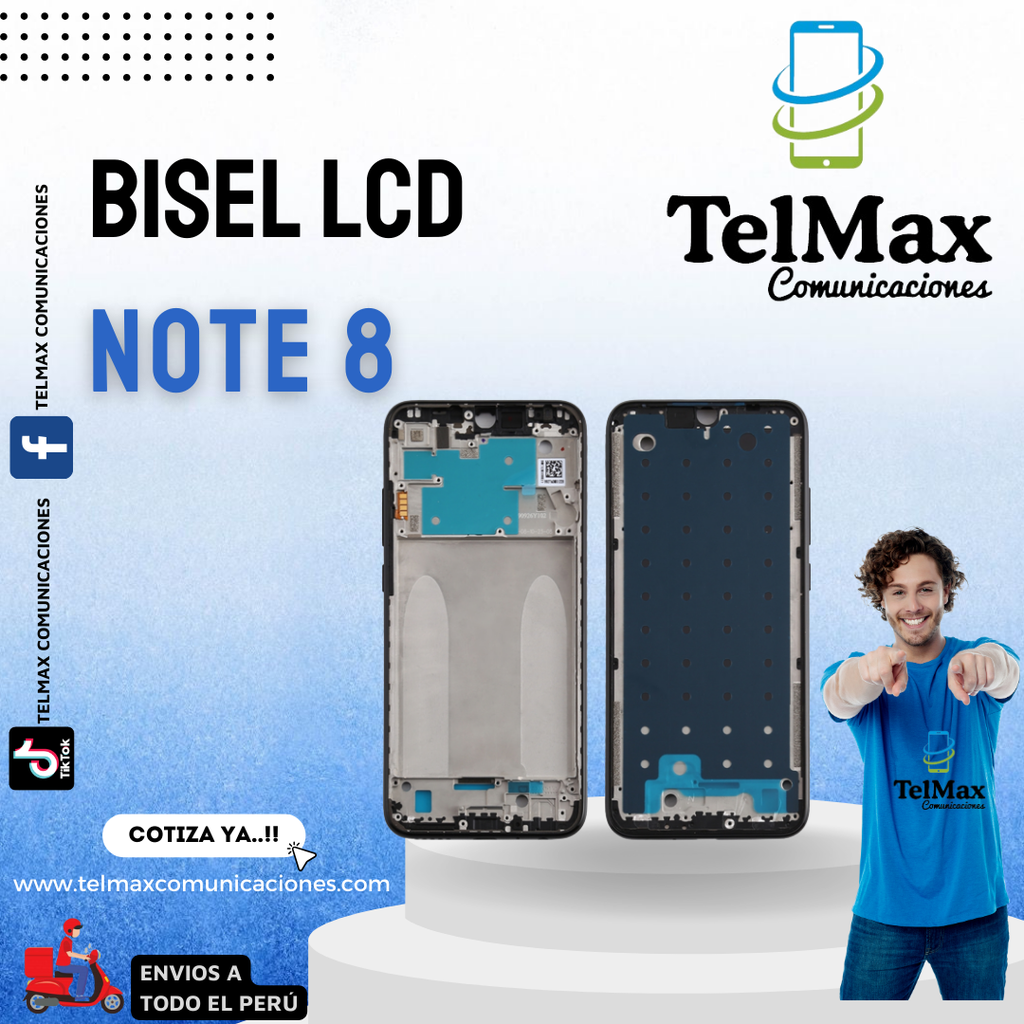 BISEL PARA XIA REDMI NOTE 8