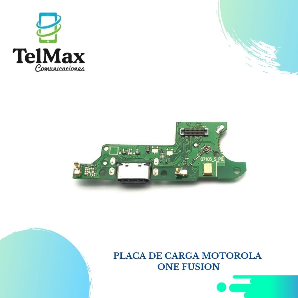 PLACA DE CARGA PARA MOTO ONE FUSION