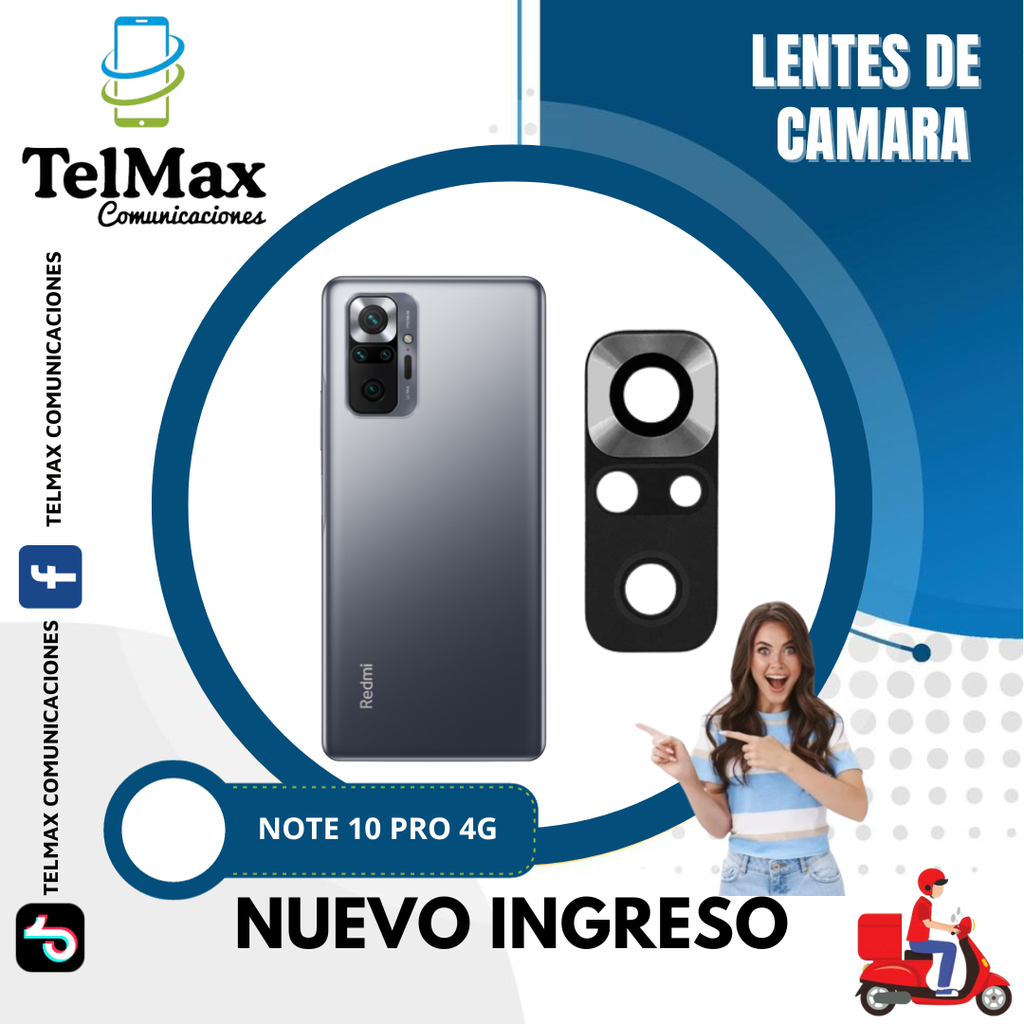 LENTE XIA REDMI NOTE 10 PRO 4G