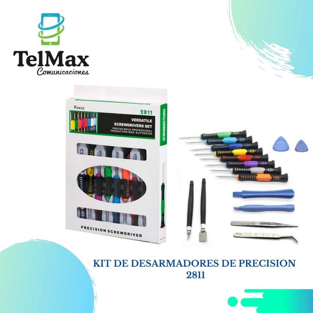 KIT DE DESARMADORES DE PRECISION 2811