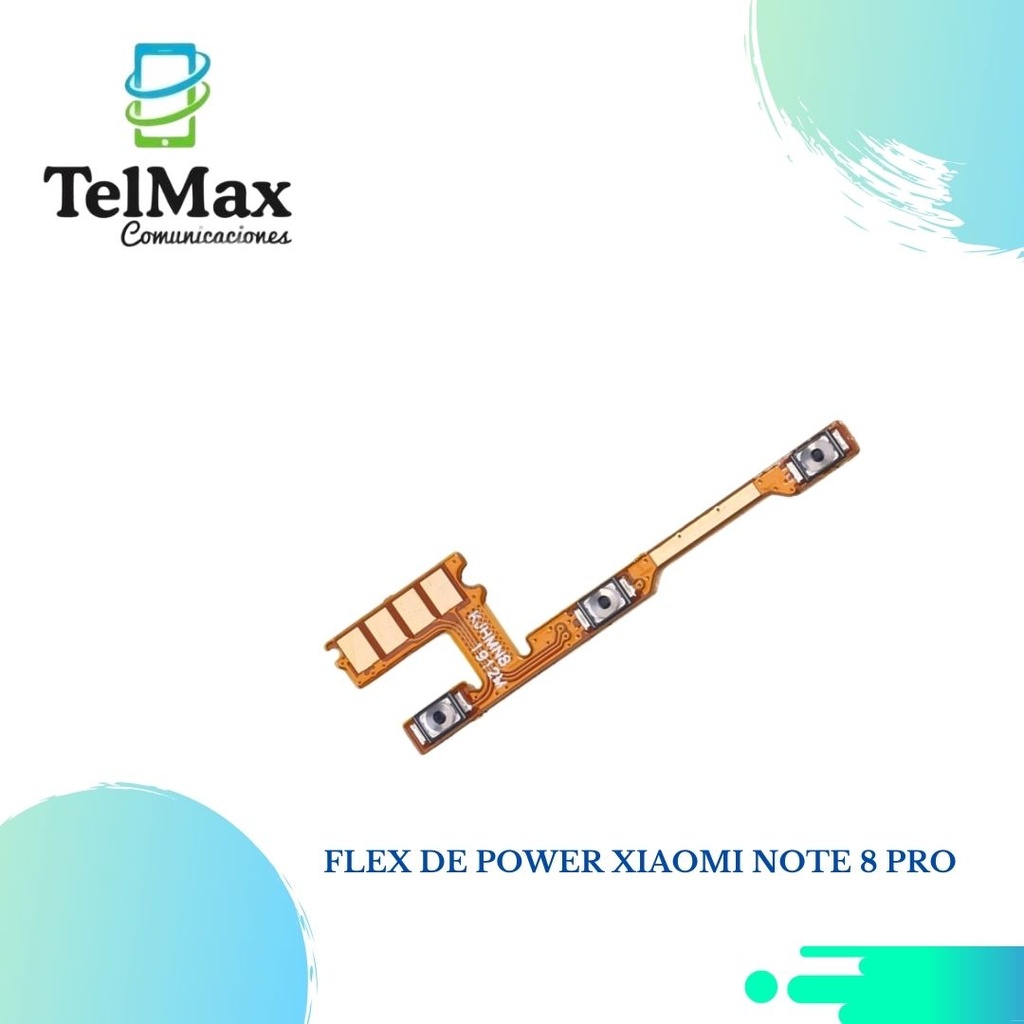 FLEX DE POWER PARA XIA REDMI NOTE 8 PRO