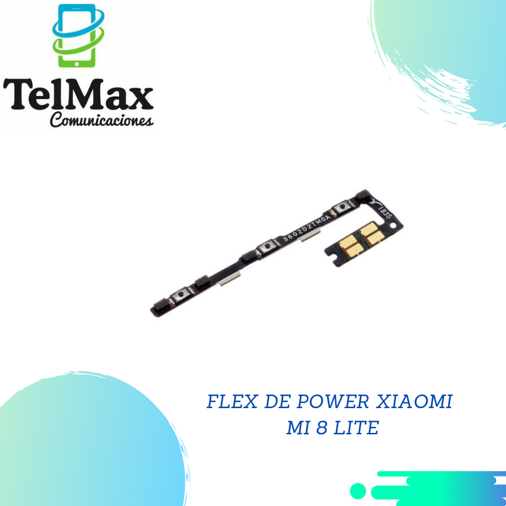 FLEX DE POWER PARA XIAOMI MI 8 LITE
