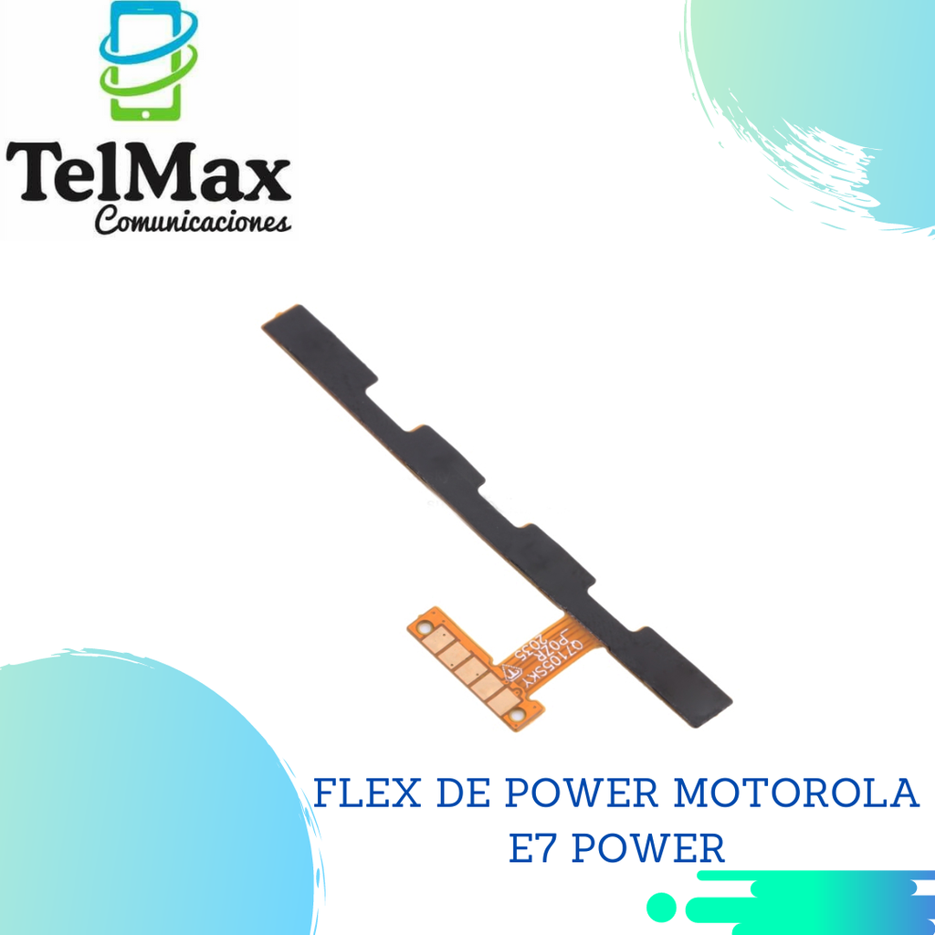 FLEX DE POWER  PARA MOTO E7 POWER