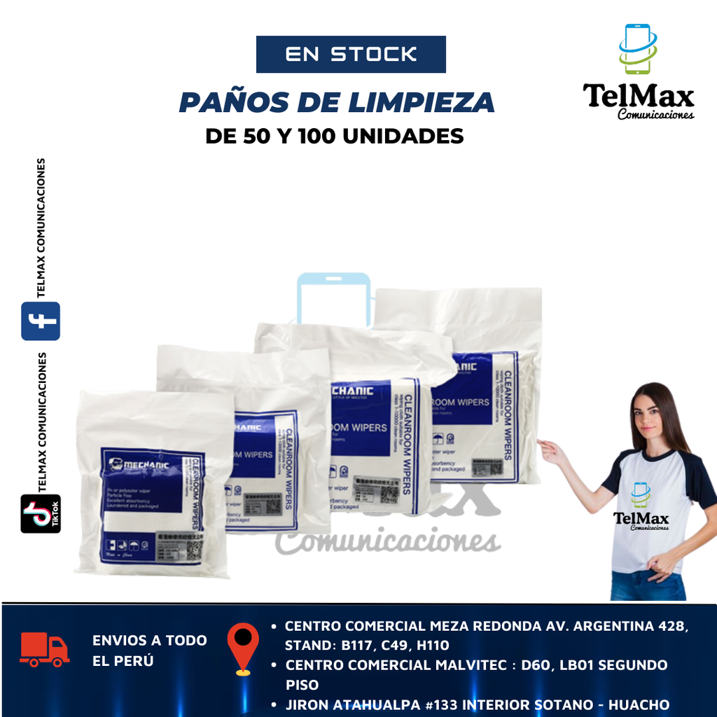PAÑOS DE LIMPIEZA  MECHANIC HK-4090