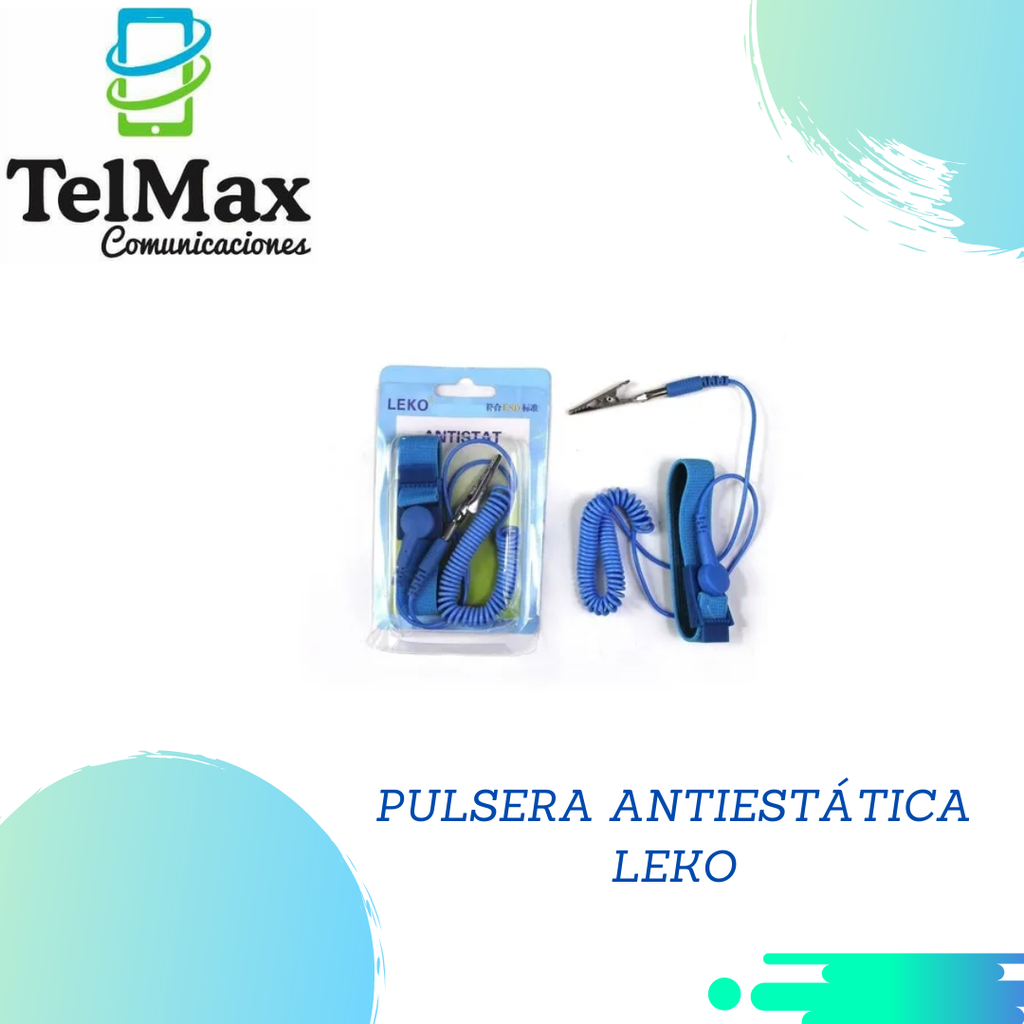 PULSERA ANTIESTÁTICA LEKO