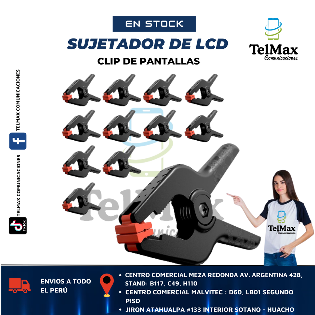 SUJETADOR CLIP DE PANTALLAS YAXUN