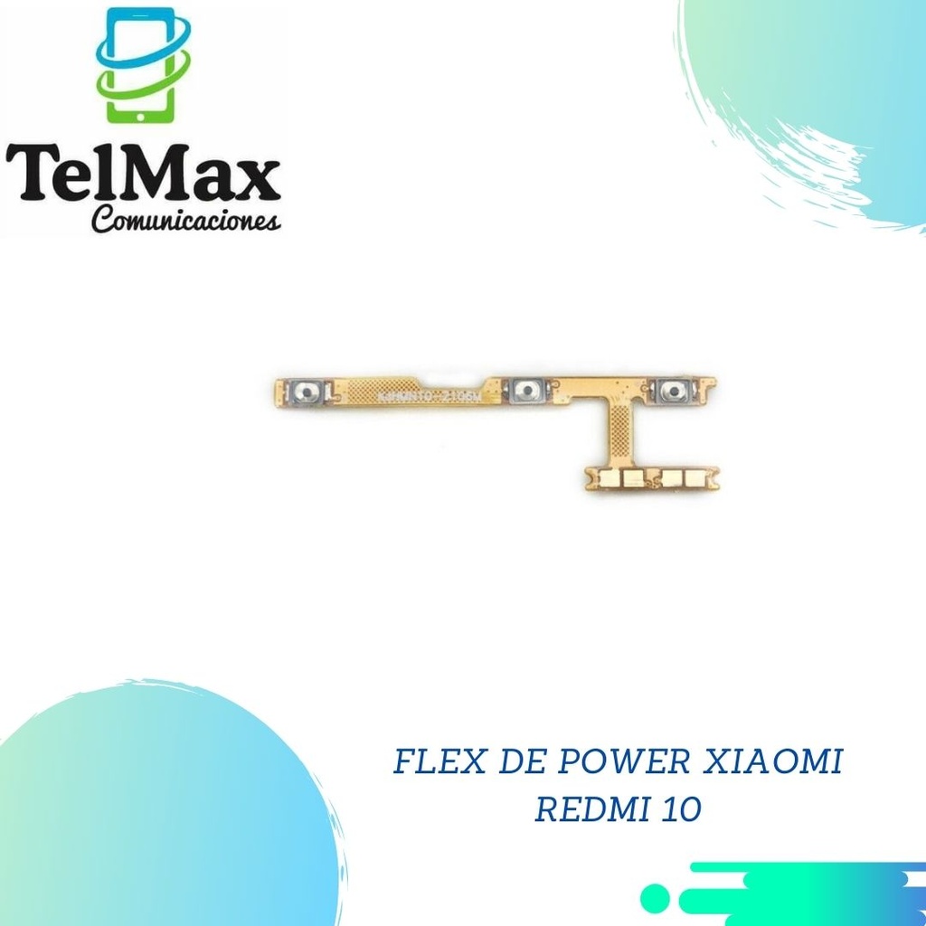 FLEX DE POWER PARA XIA REDMI 10