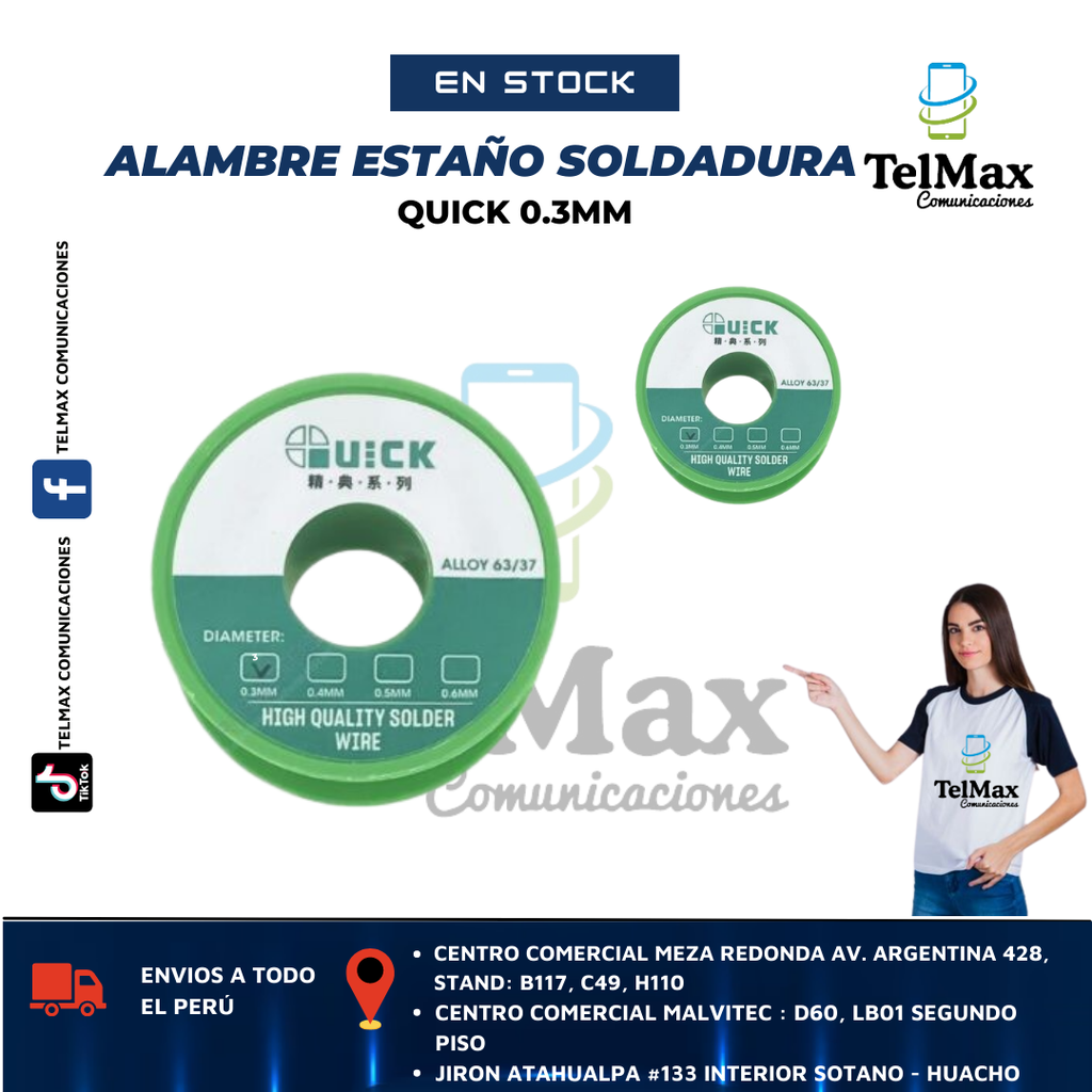 ESTAÑO EN HILO QUICK