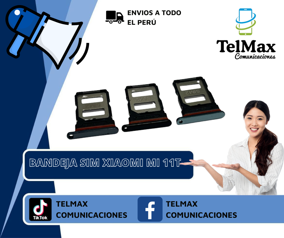 BANDEJA PARA XIA MI 11T/ MI 11T PRO