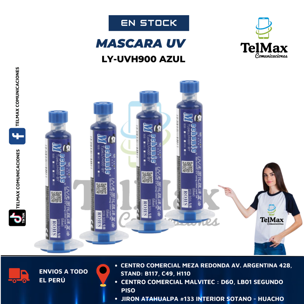 MÁSCARA UV LY-UVH900