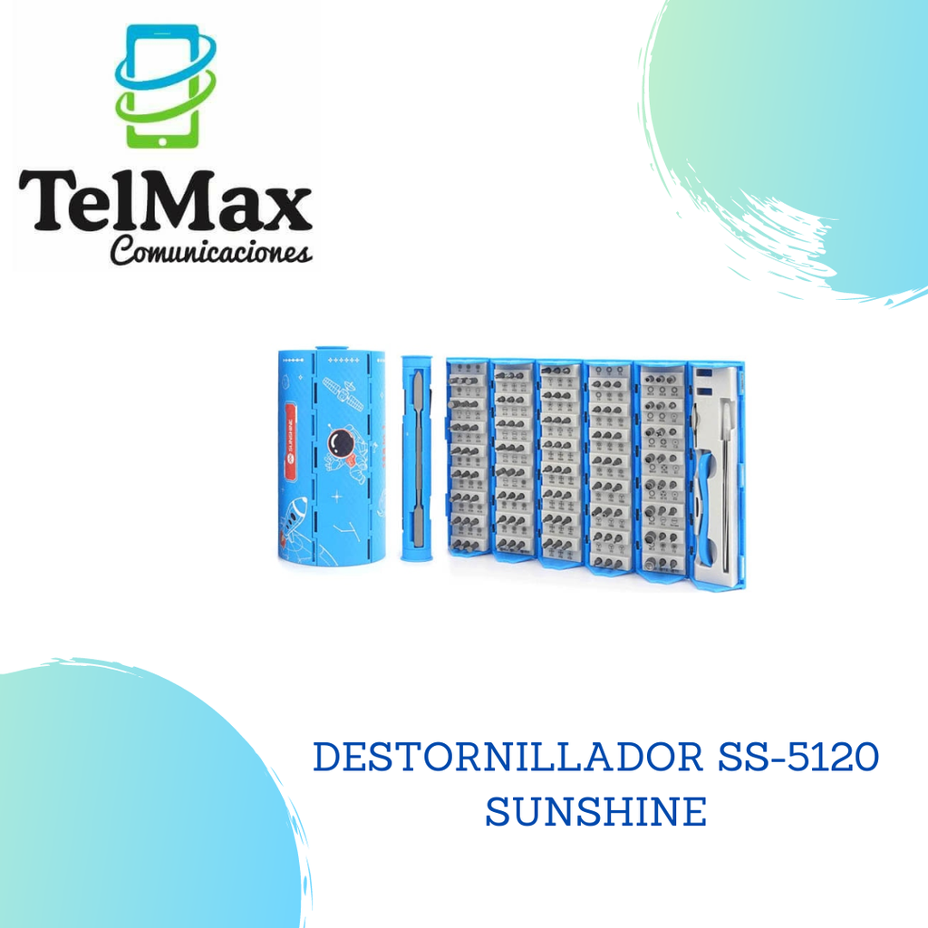DESTORNILLADOR SS-5120 SUNSHINE (128 EN 1)
